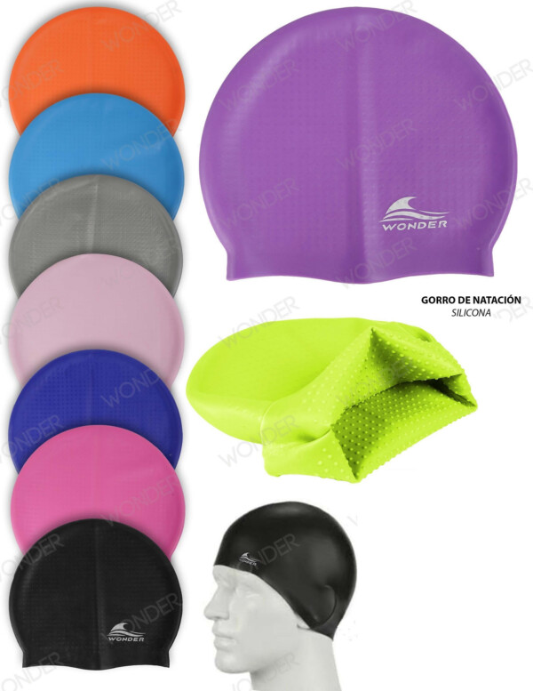 Gorro de natación silicona